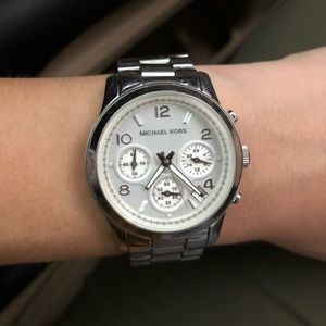 Michael Kors silver watch